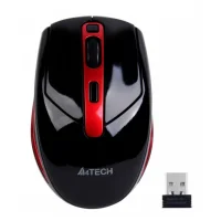 Мышь A4Tech G11-590FX (черный/красный) фото 1